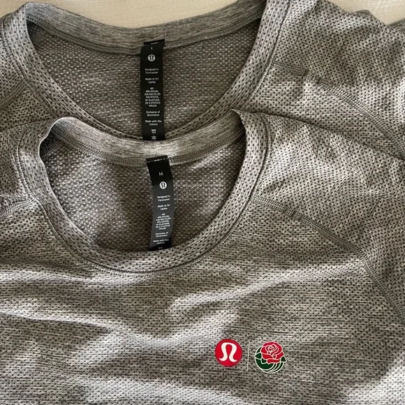 Mens Lululemon x Rose Bowl Gray Metal Vent SS 5K, MSRP $98 - Picture 9 of 10